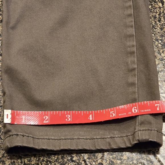 Buffalo David Bitton Pants Olive Midrise Stretch Skinny Ankle Grazer Women 16/36 - Picture 14 of 14